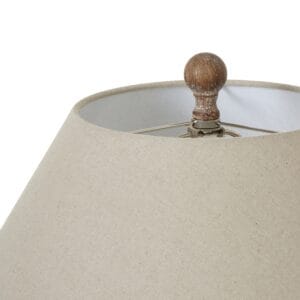 Topped with a neutral linen lampshade, the Saturn Table Lamp casts a soft, ambient glow, creating a warm and inviting atmosphere in living rooms, bedrooms, or stylish office spaces. Its clean lines and refined silhouette ensure it serves as both a functional lighting solution and a sophisticated décor piece.