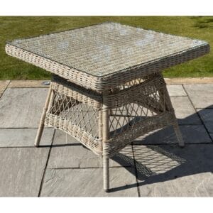 Featuring a sturdy dining table and four matching chairs with plush cushions, the Provence Collection offers exceptional comfort and timeless charm. Its classic yet contemporary design ensures it blends seamlessly into modern, traditional, and rustic outdoor settings. Perfect for intimate gatherings, alfresco dining, or enjoying a morning coffee outdoors, the Provence 4-Seater Dining Set is a must-have for sophisticated garden living.