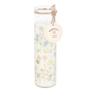 Floral Print Wildflower Tube Candle - Image 2