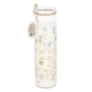 Floral Print Wildflower Tube Candle - Image 3