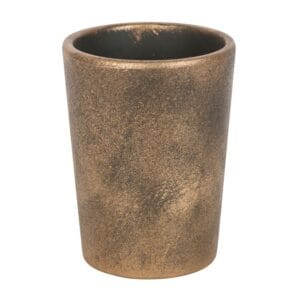 Green Man Bronze Terracotta Plant - Image 3