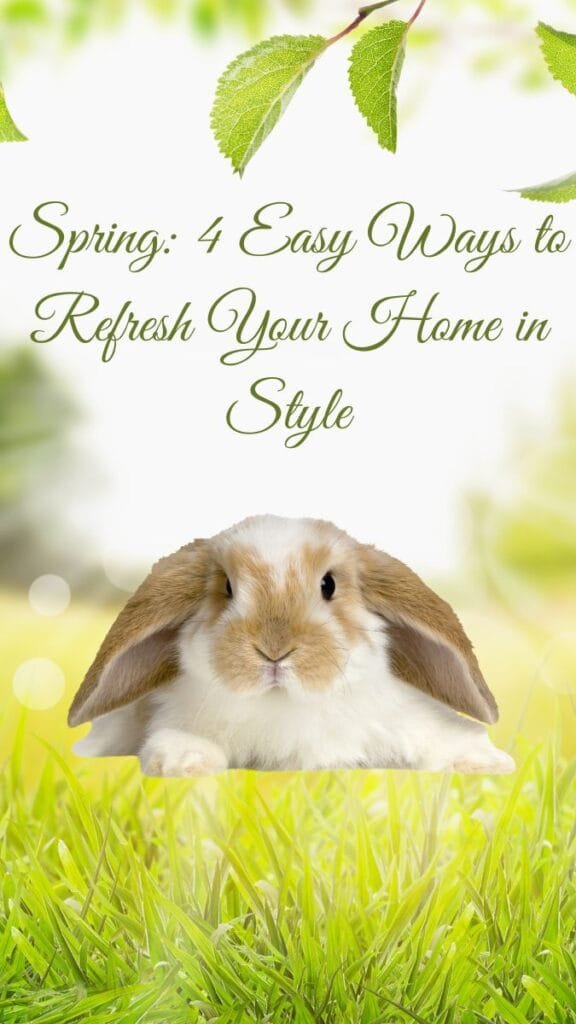 Spring 4 Easy Ways to Refresh Your Home in Style