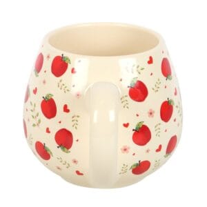 Apple Print Rounded Mug - Image 3