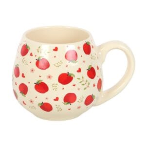 Apple Print Rounded Mug - Image 4