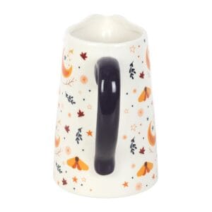 Autumn Magic Harvest Moon Print Ceramic Flower Jug - Image 3