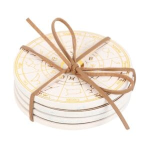 Astrology Wheel Coaster Set - Image 3