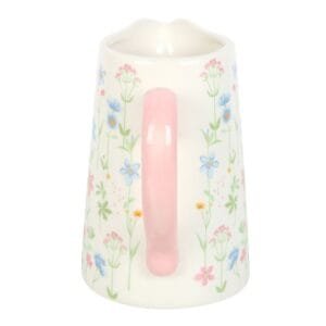 Floral Print Ceramic Flower Jug - Image 3