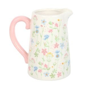 Floral Print Ceramic Flower Jug - Image 4