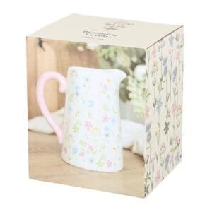 Floral Print Ceramic Flower Jug - Image 6