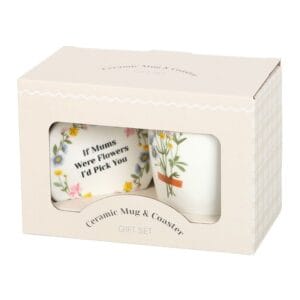 If Mums Were Flowers Floral Mug & Coaster Set - Image 5