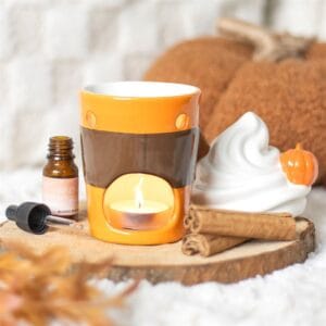 Pumpkin Spice Latte Oil Burner and Wax Warmer - Image 2