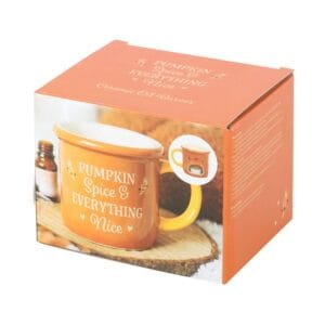 Pumpkin Spice Mug Oil Burner and Wax Warmer - Image 5