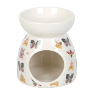 Floral Bug Print Oil Burner and Wax Warmer - Image 2