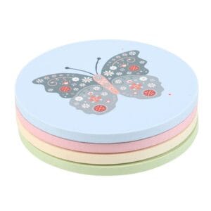 Floral Bug Coaster Set - Image 3