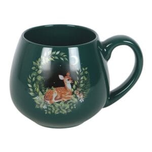 Green Fawn Rounded Mug - Image 4