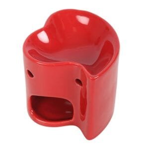 Red Heart Oil Burner and Wax Warmer - Image 2