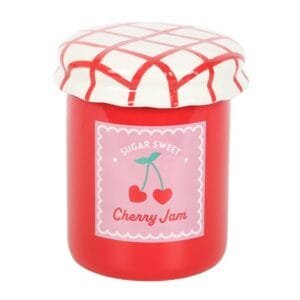 Cherry Jam Jar Oil Burner and Wax Warmer - Image 3