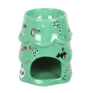 Creepy Christmas Tree Oil Burner and Wax Warmer - Image 4