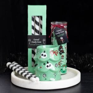 Creepy Christmas Tree Oil Burner and Wax Warmer - Image 5