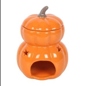 Stacked Pumpkin Oil Burner and Wax Warmer - Image 5