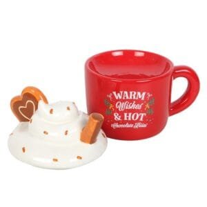 Hot Chocolate Mug Shaped Oil Burner - Image 4