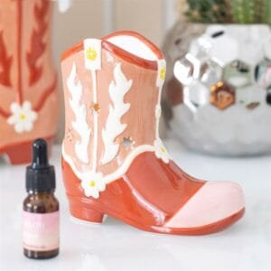 Cowboy Boot Oil Burner and Wax Warmer - Image 2