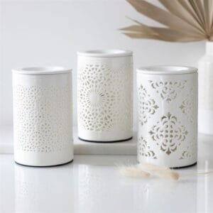Damask Cut Out Electric Oil Burner - Image 4