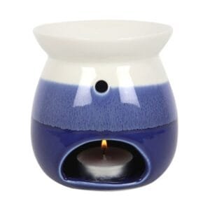 Blue Reactive Glaze Oil Burner - Image 2