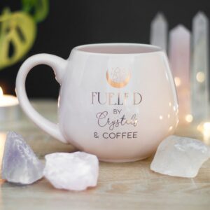Crystals and Coffee Rounded Mug - Image 4