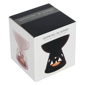 Black Deep Bowl Oil Burner and Wax Warmer - Image 3