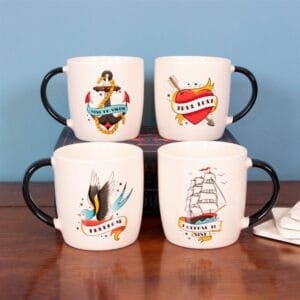 Freedom Tattoo Sparrow Mug - Image 5