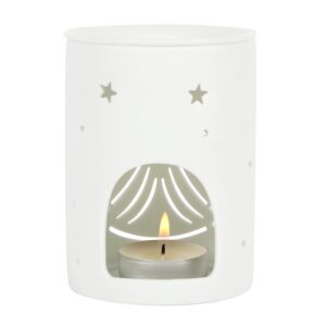 White Angel Cut Out Oil Burner - Image 2