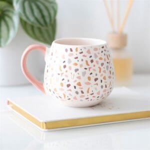 Terrazzo Print Rounded Mug - Image 4