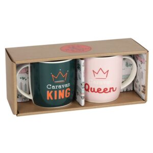 Caravan King and Queen Mug Set - Image 2