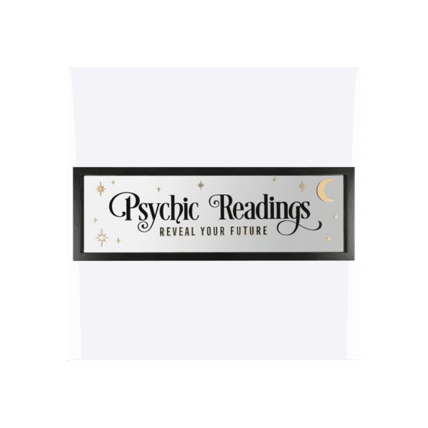 Psychic Readings Mirrored Wall Hanging
