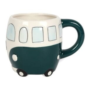 Dark Green Campervan Mug - Image 2