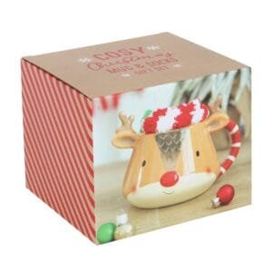 Reindeer Mug and Socks Set - Image 4