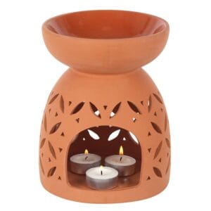Giant Terracotta Oil Burner and Wax Warmer - Image 2