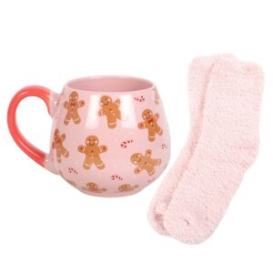 Gingerbread Mug and Socks Set - Image 3