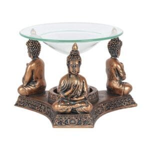 Bronze Buddha Oil Burner - Image 2