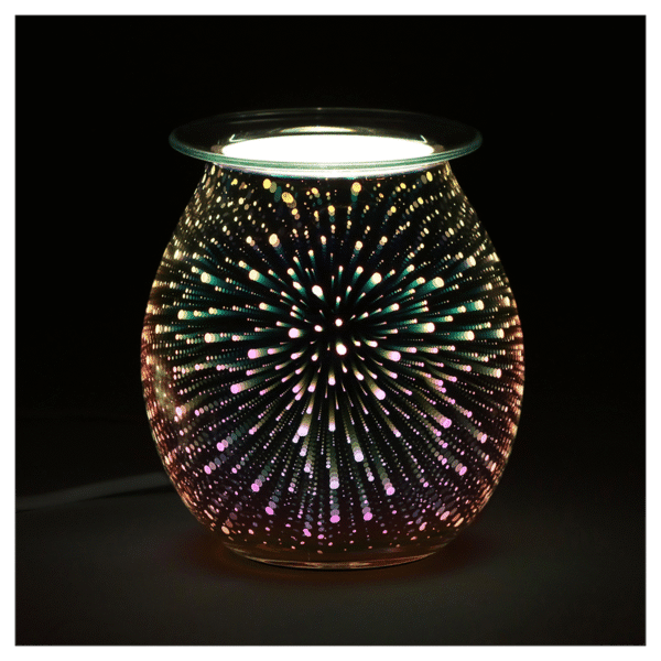 3D Star Effect Light Up Electric Oil Burner
