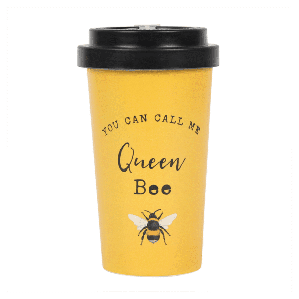 Queen Bee Bamboo Eco Travel Mug