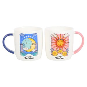 Sun and Moon Celestial Mug Set - Image 2