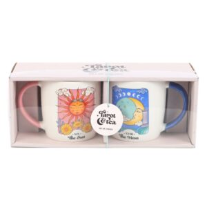Sun and Moon Celestial Mug Set - Image 3