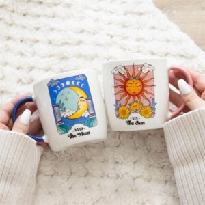 Sun and Moon Celestial Mug Set - Image 5