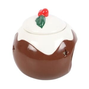 Christmas Pudding Oil Burner - Image 3