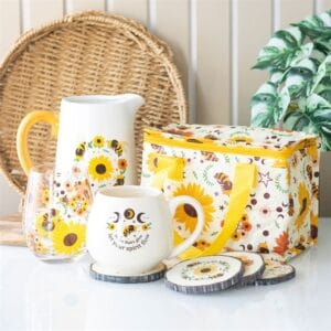 Summer Solstice Print Stemless Glass - Image 4
