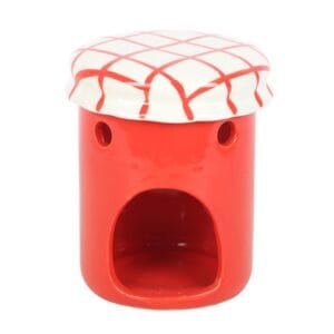 Strawberry Jam Jar Oil Burner and Wax Warmer - Image 4