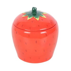 Strawberry Shaped Candle Jar - Image 4