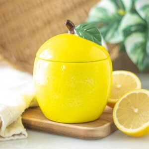 Lemon Shaped Candle Jar - Image 2